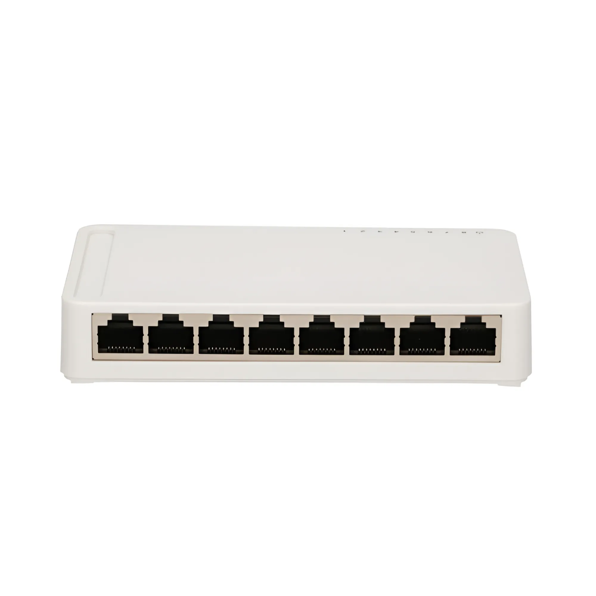 1000Mbps 8-Port Portable Gigabit Network Switch with Power Cable