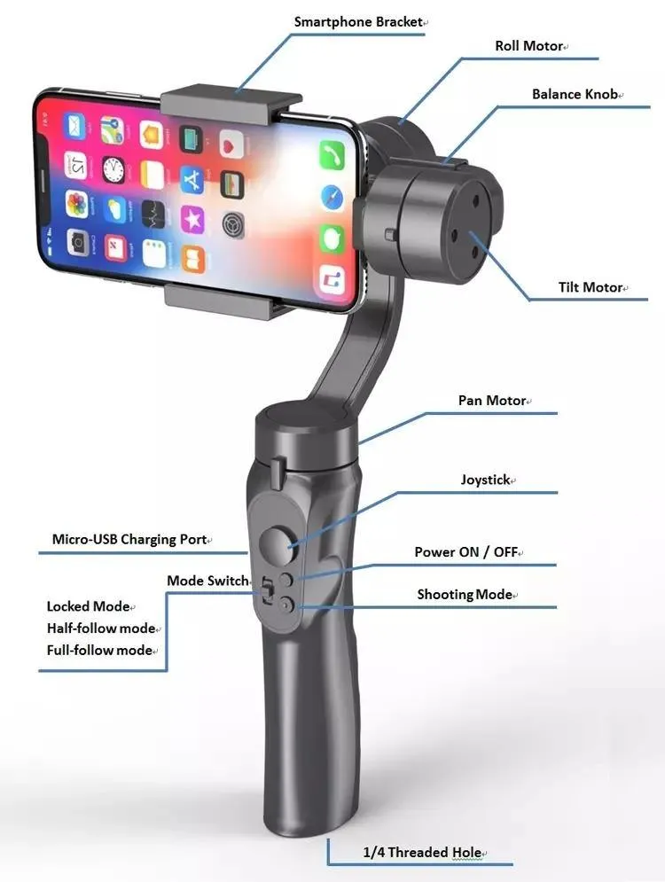 3-Axis Handheld Gimbal