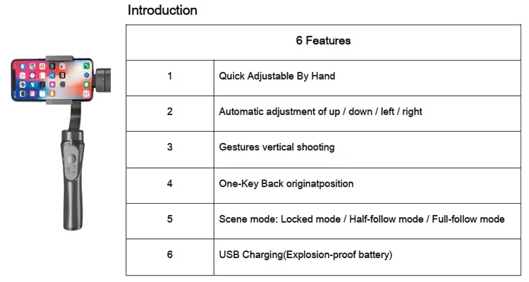 3-Axis Handheld Gimbal