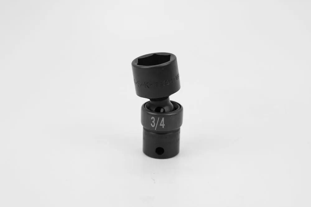 3/4" 3/8" Drive 6 Point Swivel Fractional Impact Socket