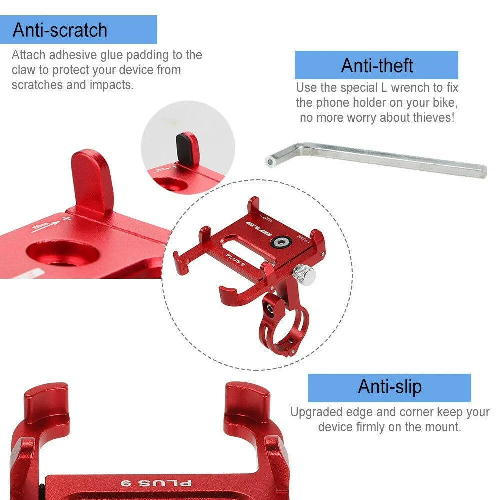 360¡ã Rotatable Adjustable GUB Bike Phone Mount