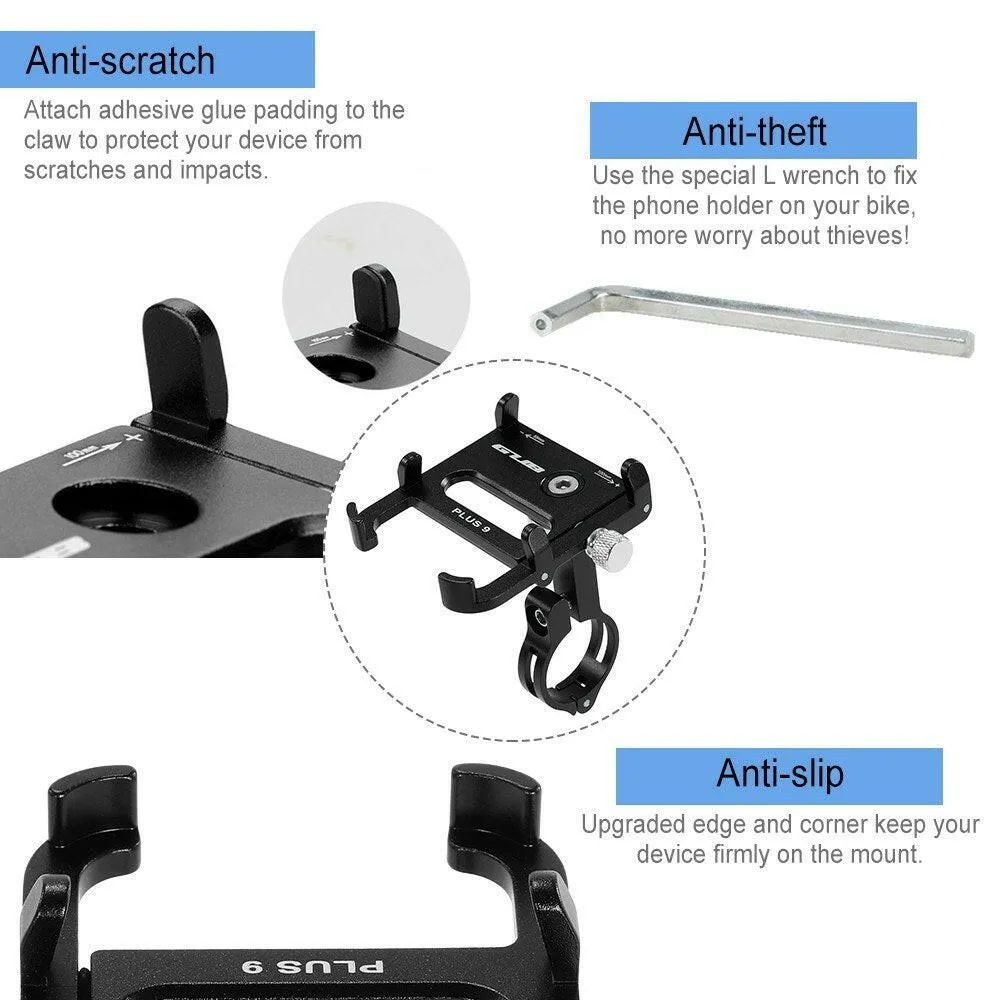 360¡ã Rotatable Adjustable GUB Bike Phone Mount