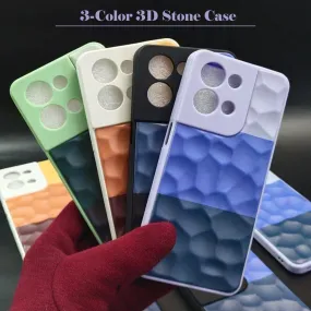 3D Stone Hard Case For Realme