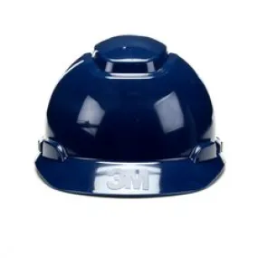 3M™ Hard Hat H-710R, Navy Blue 4-Point Ratchet Suspension, 20 EA/Case