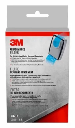 3M™ Replacement Filters for Lead Paint Removal Respirator, 7093H1-DC, 1
pair/pack, 5 packs/case