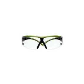 3M™ SecureFit™ 400 Series Safety Glasses SF401XAS-GRN, Green/Black,
Clear Anti-Scratch Lens, 20 EA/Case