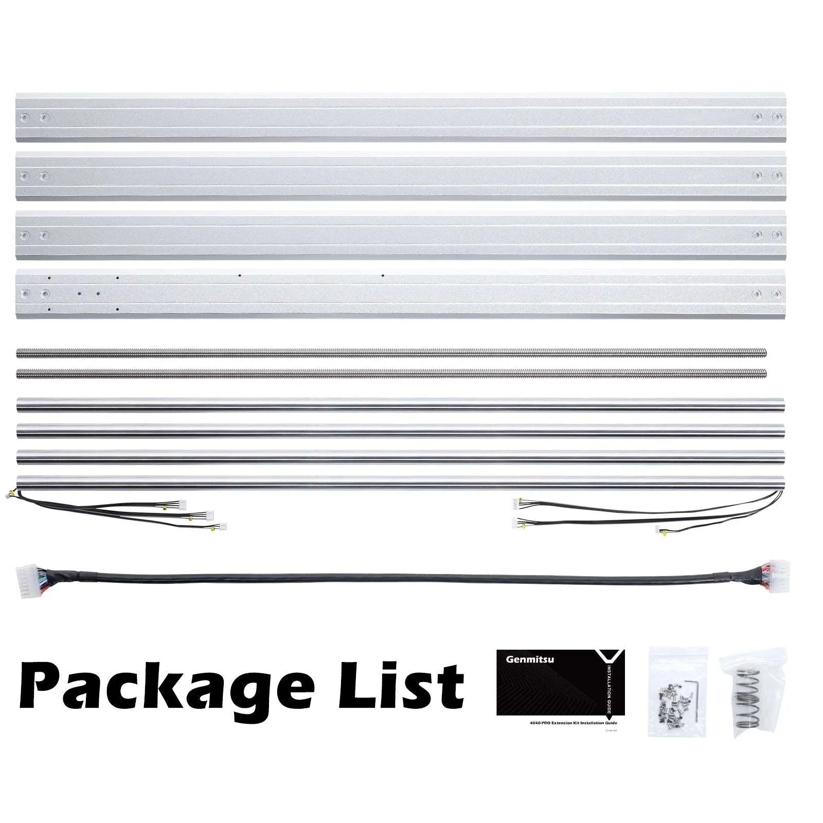 6060 XY-Axis Extension Kit, For 4040-PRO, Up to 600x600mm