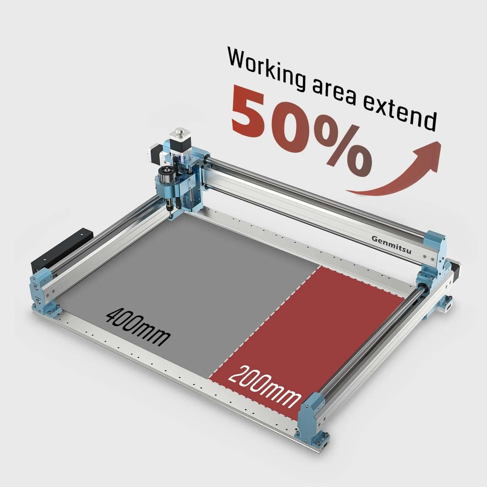 6060 XY-Axis Extension Kit, For 4040-PRO, Up to 600x600mm