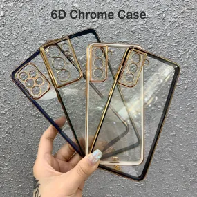 6D Golden Chrome Case For Oneplus