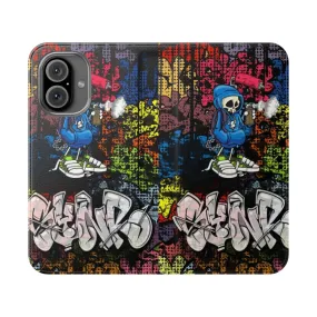 70s Retro Comic Graffiti Print Phone Case