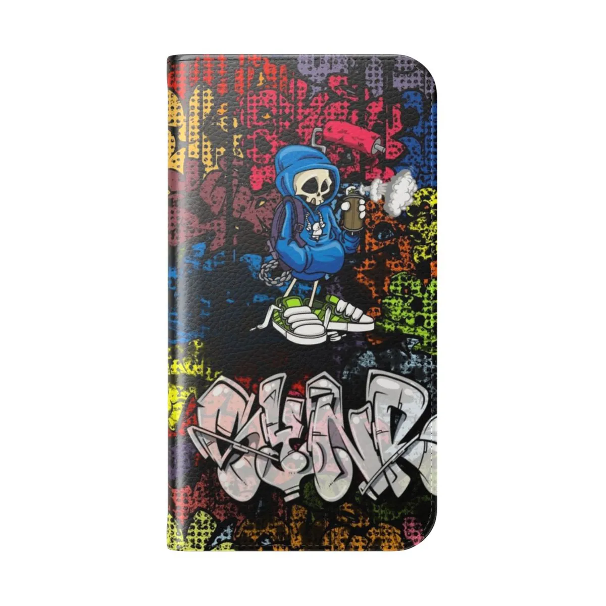 70s Retro Comic Graffiti Print Phone Case