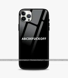 ABCDEFUCKOFF Glass Case