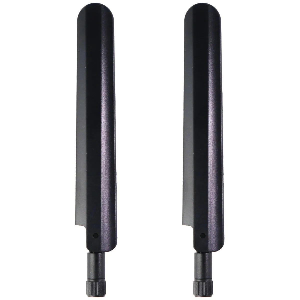 Adjustable 5-inch Router Antenna - Black (Pack of 2)