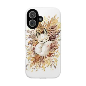 Adorable Fox Sleeping Magnetic Phone Case