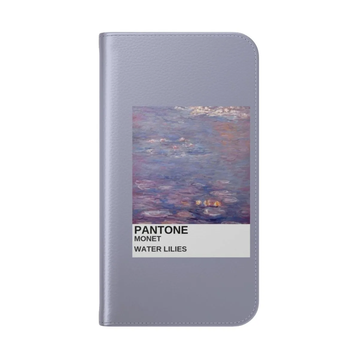 Aesthetic Art Phone Case - Monet-Inspired Flip Cover Design