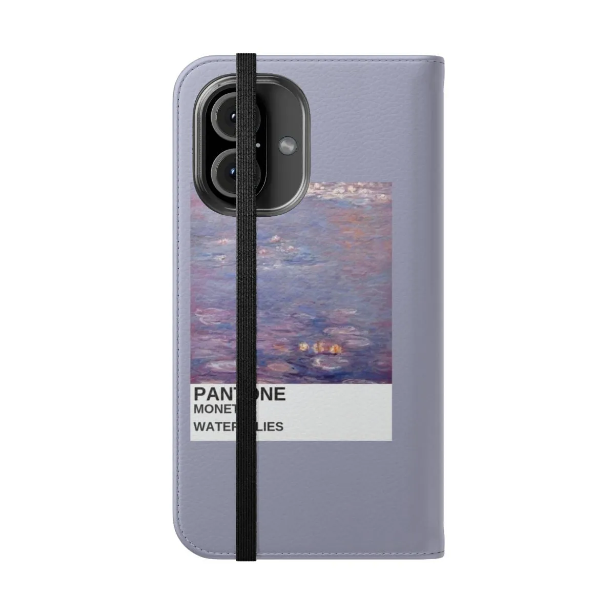 Aesthetic Art Phone Case - Monet-Inspired Flip Cover Design