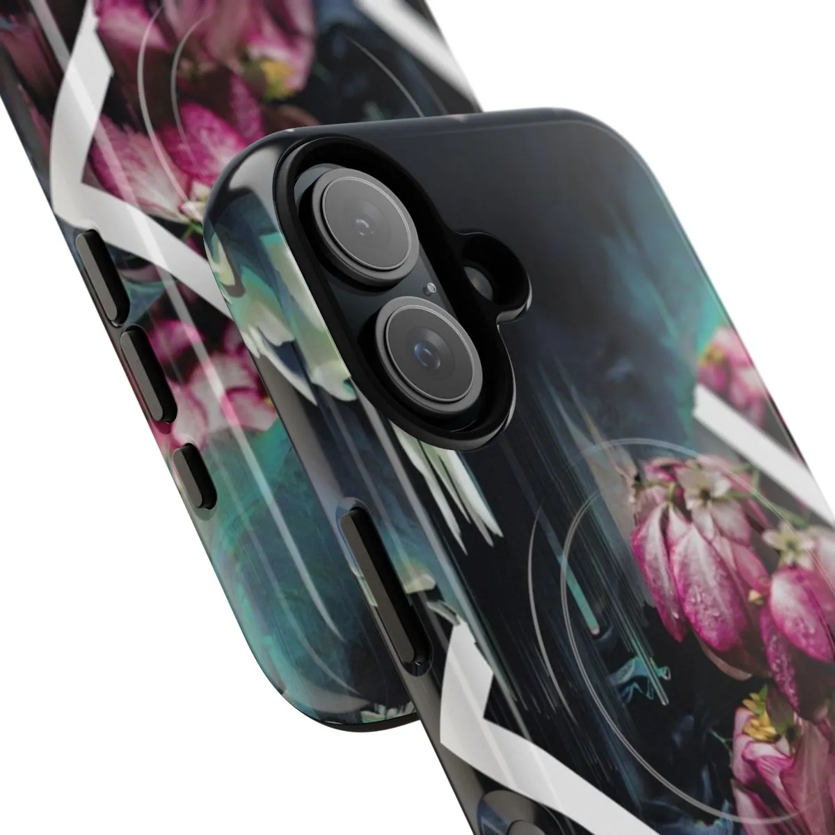 Aesthetic Dark Orchid Magnetic Tough Phone Case