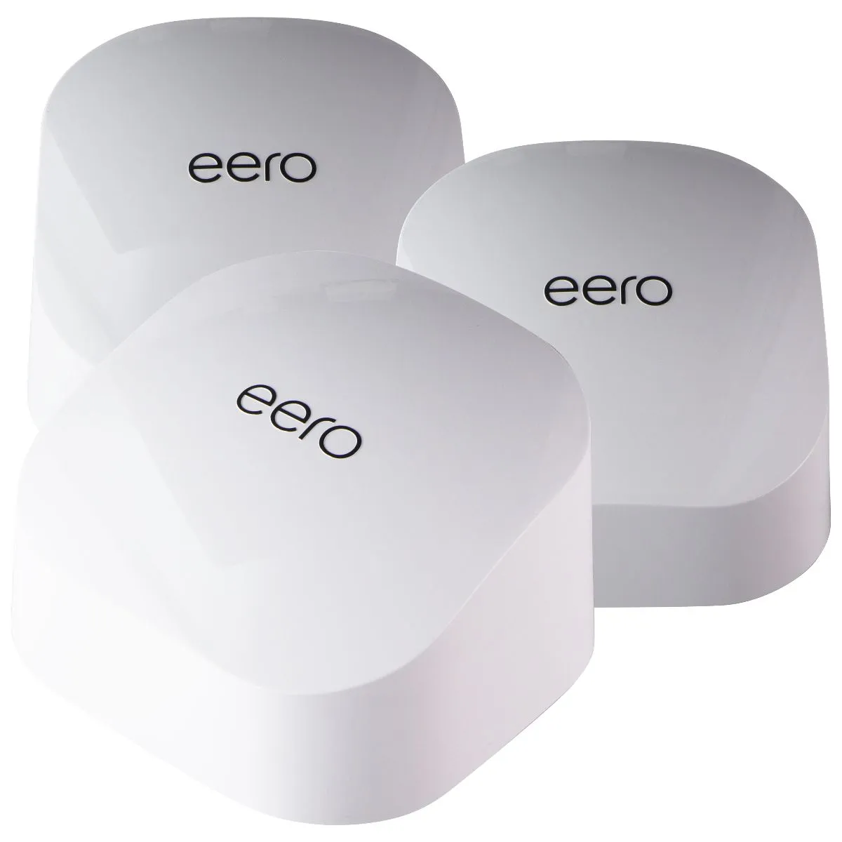 Amazon eero 6 Dual-Band Mesh Wi-Fi 6 Router with 2 Extenders - White (M010311)