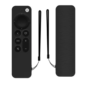 Apple TV 4K (2021) Y31 silicone remote controller cover - Black