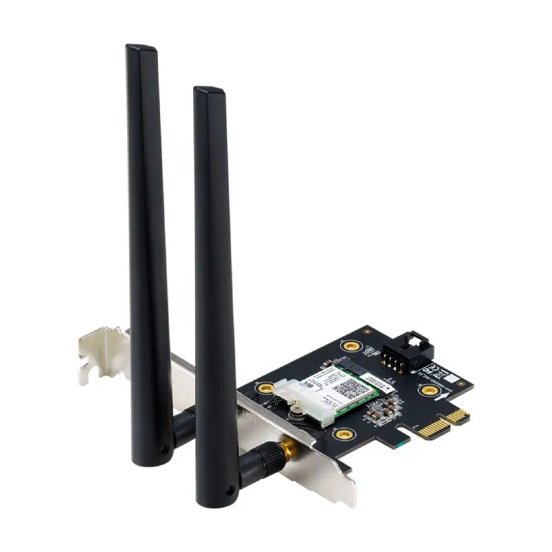 ASUS (PCE-AX3000) Dual Band PCI-E Wi-Fi 6 Adapter - 5GHz (2402 Mbps) / PCI-E