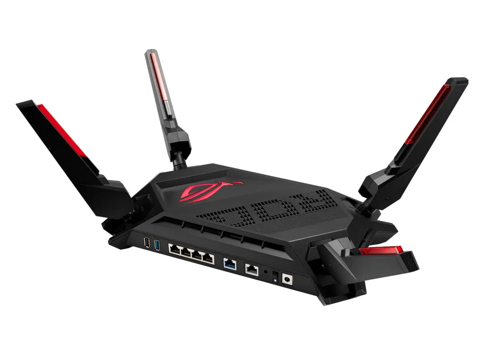 Asus Rog Rapture Gt-Ax6000 - Wireless Router - 4-Port Switch - Gige, 2.5 Gige - Wi-Fi 6 - Dual Band