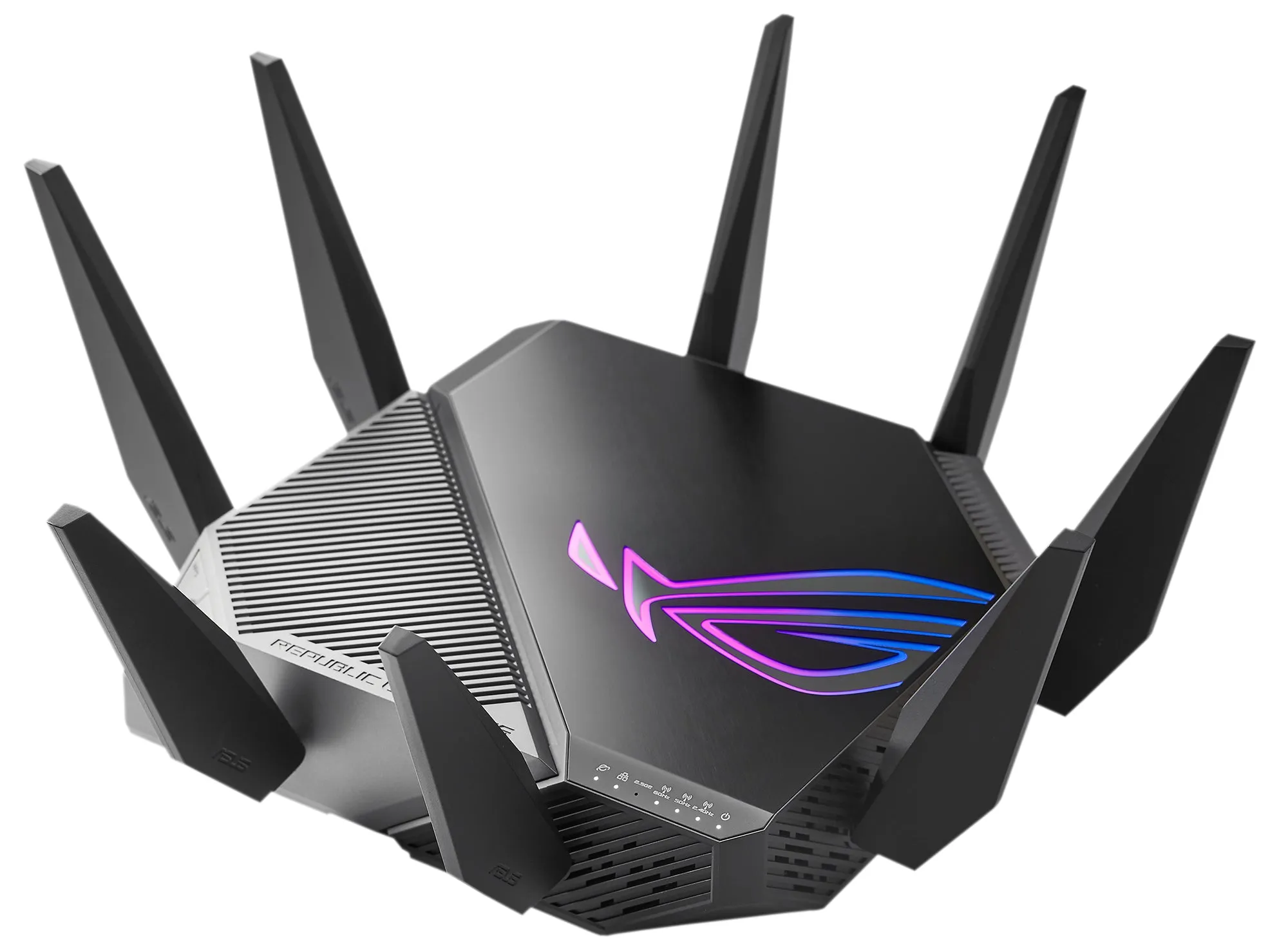 Asus Rog Rapture Gt-Axe11000 - Wireless Router - 4-Port Switch - Gige, 2.5 Gige - Wan Ports: 2 - Wi-Fi 6E - Wi-Fi 6 - Mu