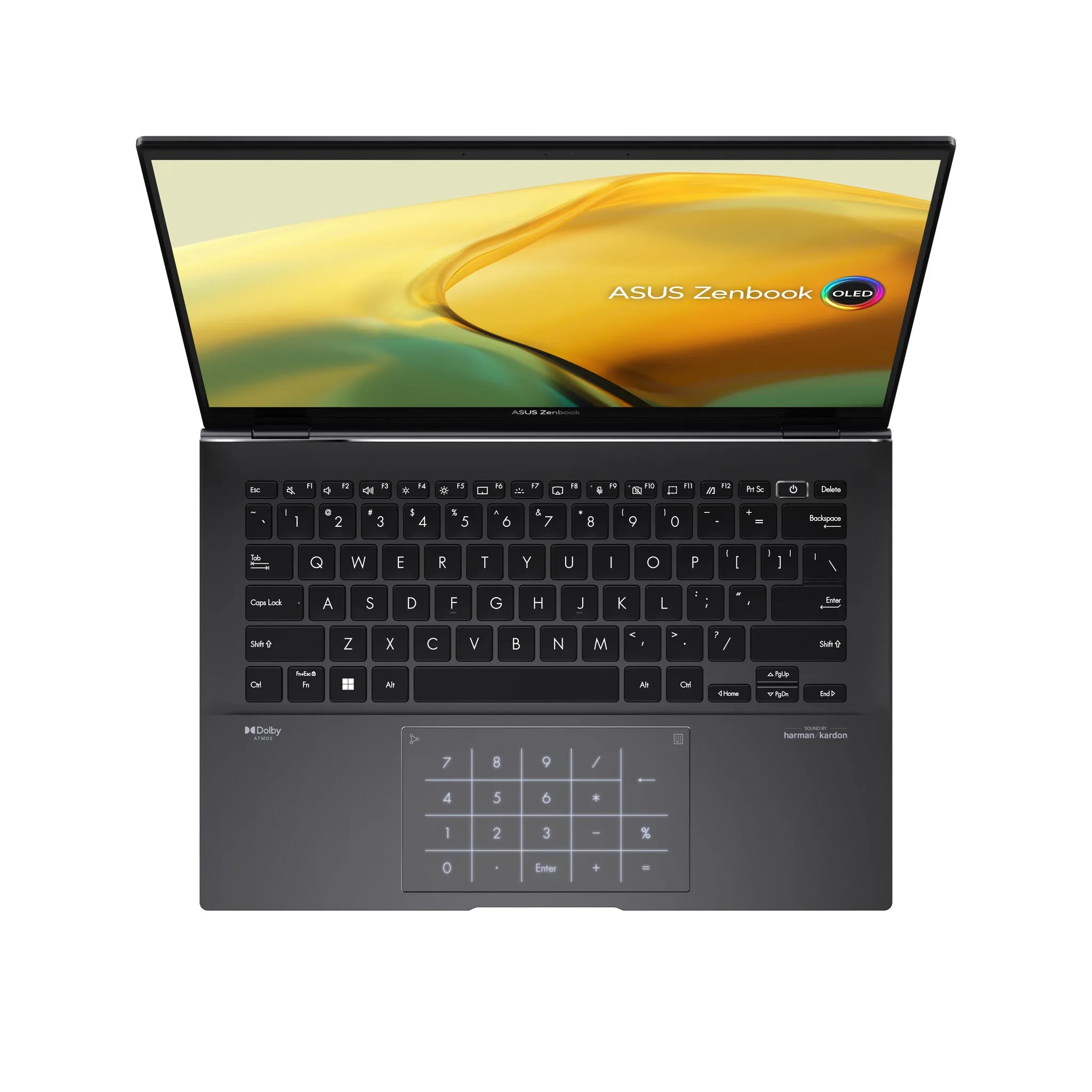 ASUS Zenbook 14 OLED UM3402YA-KN150W AMD Ryzen™ 5 5625U Laptop 35.6 cm (14") 2.8K 16 GB LPDDR4x-SDRAM 512 GB SSD Wi-Fi 6E (802.11ax) Windows 11 Home Black