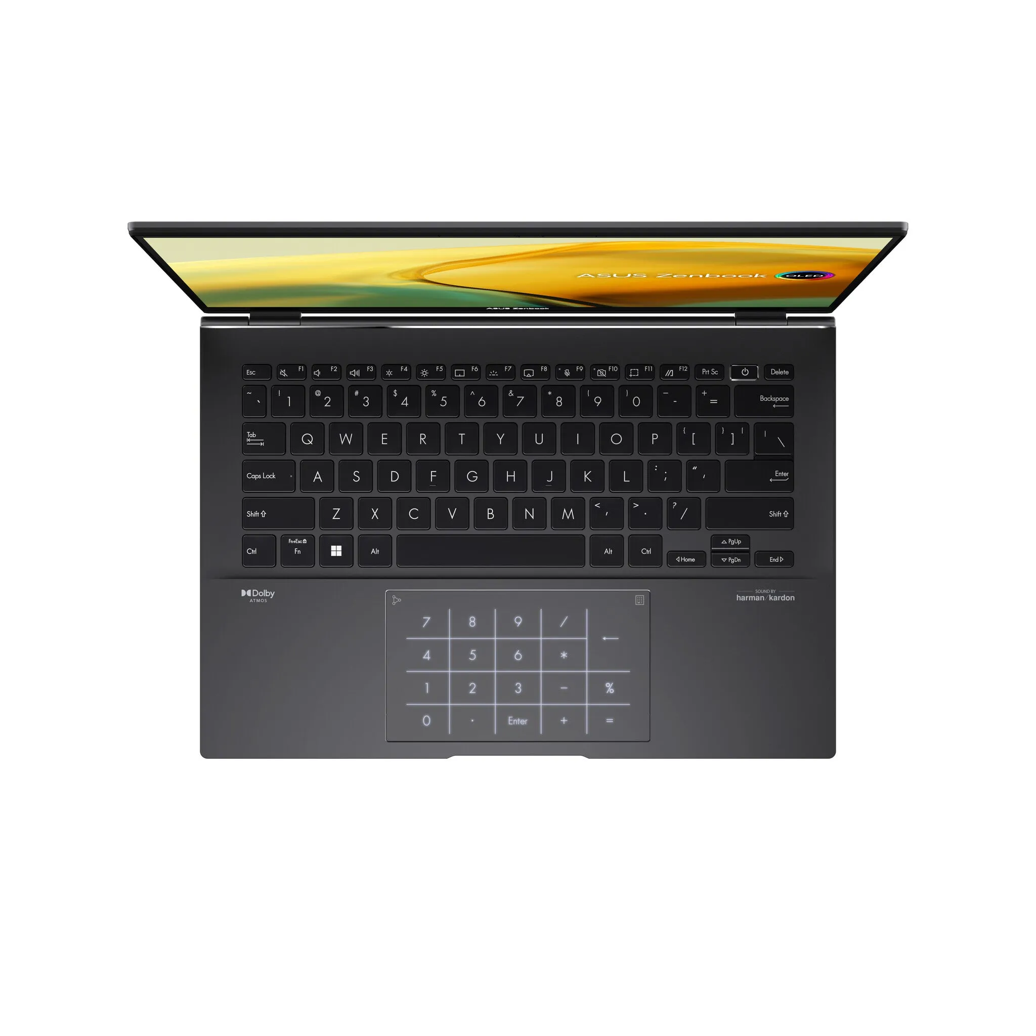 ASUS Zenbook 14 OLED UM3402YA-KN150W AMD Ryzen™ 5 5625U Laptop 35.6 cm (14") 2.8K 16 GB LPDDR4x-SDRAM 512 GB SSD Wi-Fi 6E (802.11ax) Windows 11 Home Black