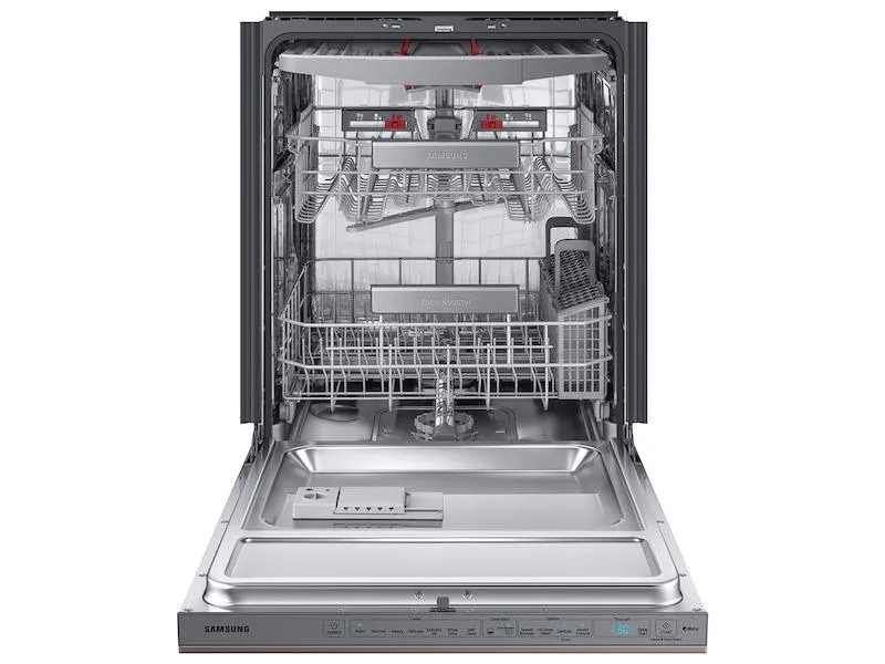 Bespoke Smart 39dBA Dishwasher with Linear Wash in Fingerprint Resistant Tuscan Steel