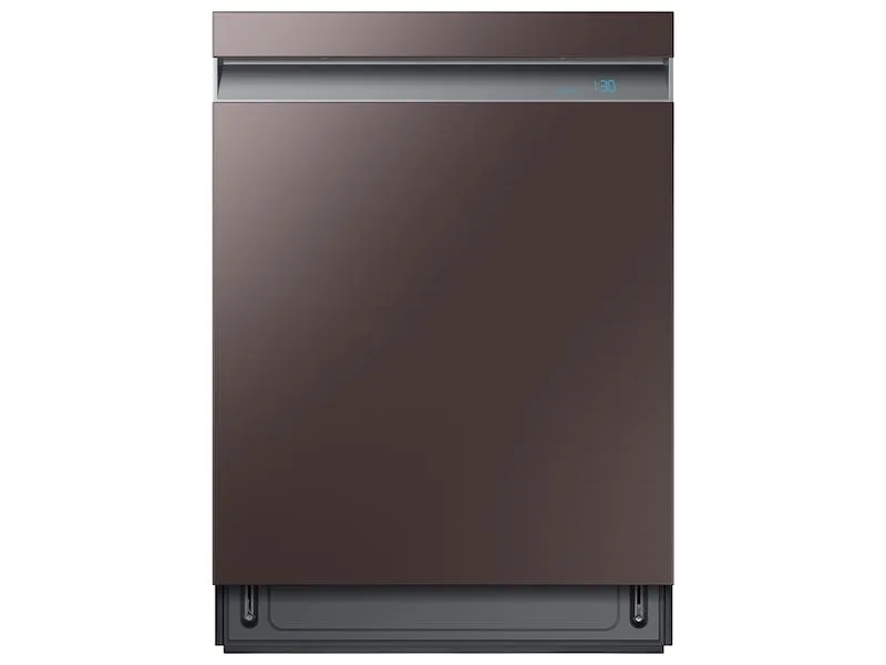 Bespoke Smart 39dBA Dishwasher with Linear Wash in Fingerprint Resistant Tuscan Steel