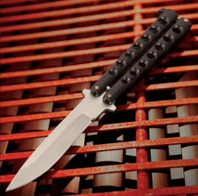 Black Beast Butterfly Knife