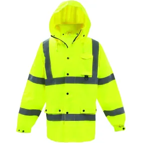 Boss 3NR60002X ANSI Type R Class 3 Heavy Duty Waterproof Breathable Jacket