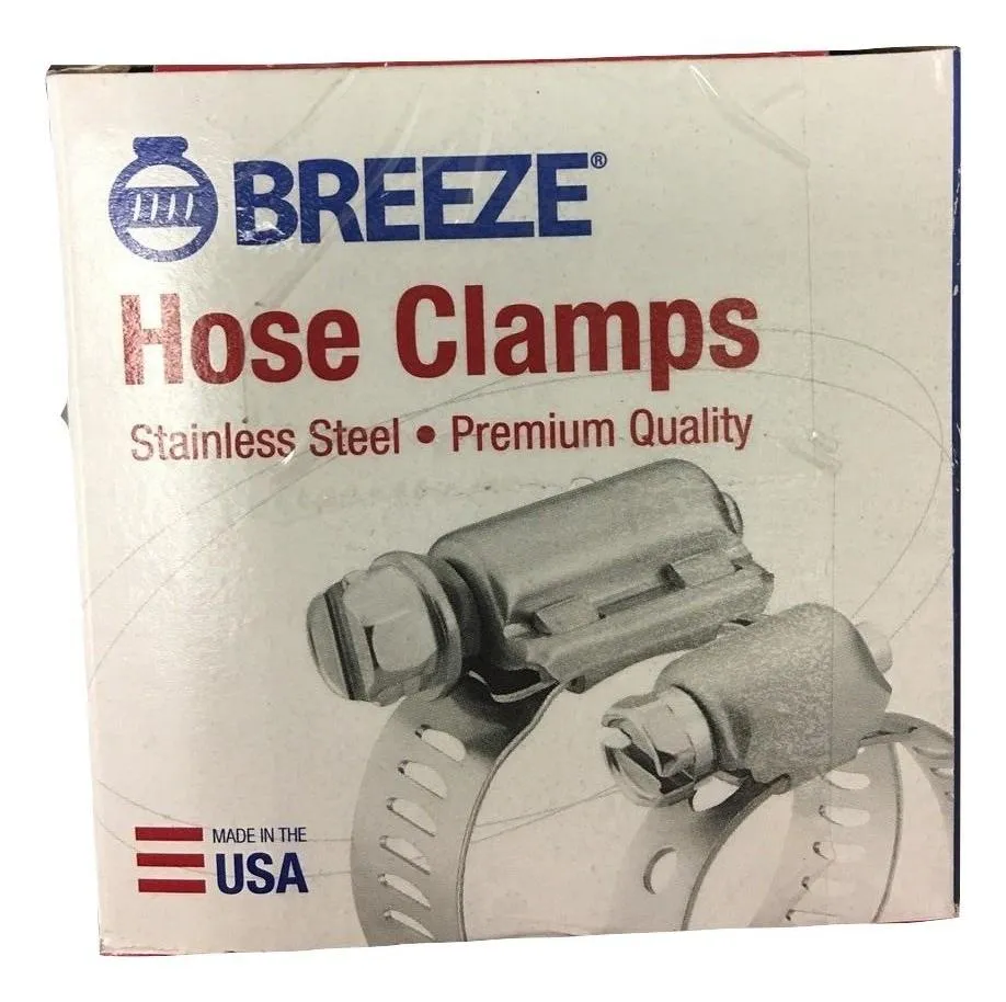 Breeze Aero-Seal Constant Torque Liner Clamp with Stainless Screw Range: 2-1/16" - 3" | CT-9440B