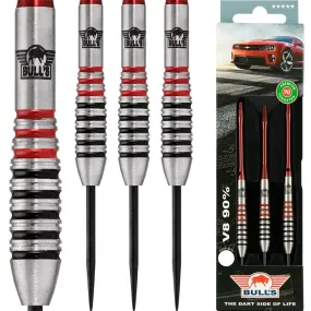 *Bulls V8 Darts - Steel Tip Tungsten - A - Heavy Ringed