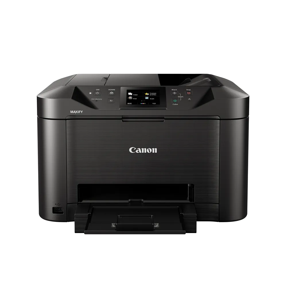 Canon MAXIFY MB5170 High Speed Multi-Function Cartridge Type Printer with Scan, Copy and Fax Function, 250 Max Paper Storage, 1200x1200DPI Resolution, 2-Sided Print and Scan, WiFi and Ethernet Connectivity for Office and Commercial Use