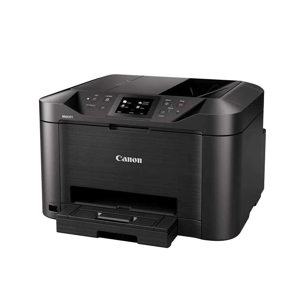 Canon MAXIFY MB5170 High Speed Multi-Function Cartridge Type Printer with Scan, Copy and Fax Function, 250 Max Paper Storage, 1200x1200DPI Resolution, 2-Sided Print and Scan, WiFi and Ethernet Connectivity for Office and Commercial Use