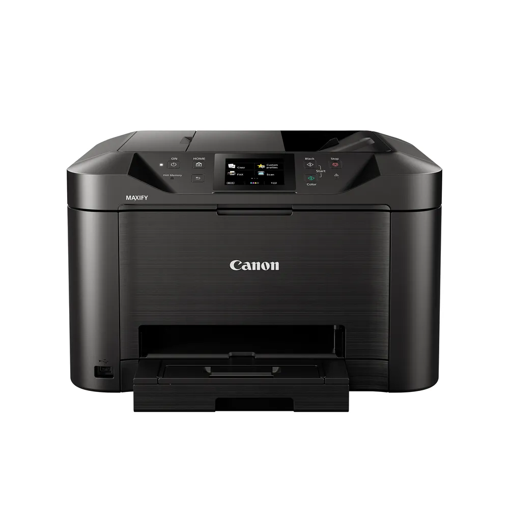 Canon MAXIFY MB5170 High Speed Multi-Function Cartridge Type Printer with Scan, Copy and Fax Function, 250 Max Paper Storage, 1200x1200DPI Resolution, 2-Sided Print and Scan, WiFi and Ethernet Connectivity for Office and Commercial Use