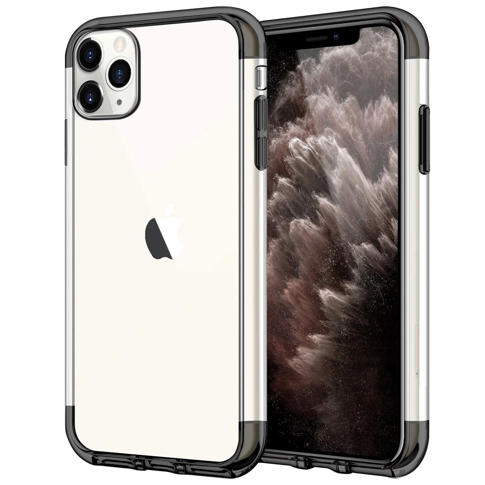 Case for iPhone 11 Pro Shock Proof Soft TPU Silicone Phone Clear Slim Cover