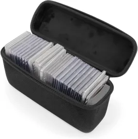 CASEMATIX Graded Card Case Compatible with 30  BGS PSA FGS Graded Sports Trading Cards, Hard Shell Graded Slab Card Storage Box