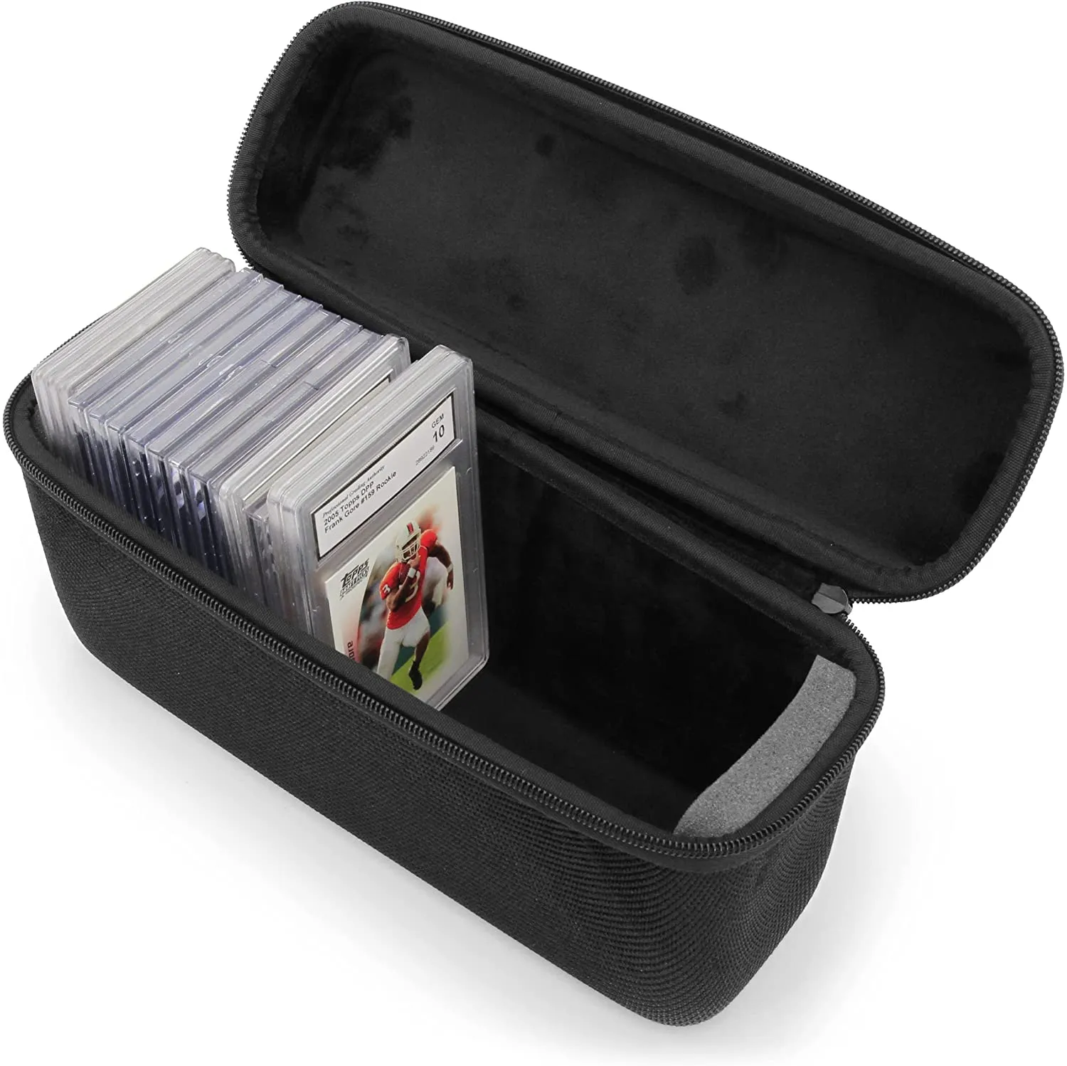 CASEMATIX Graded Card Case Compatible with 30  BGS PSA FGS Graded Sports Trading Cards, Hard Shell Graded Slab Card Storage Box