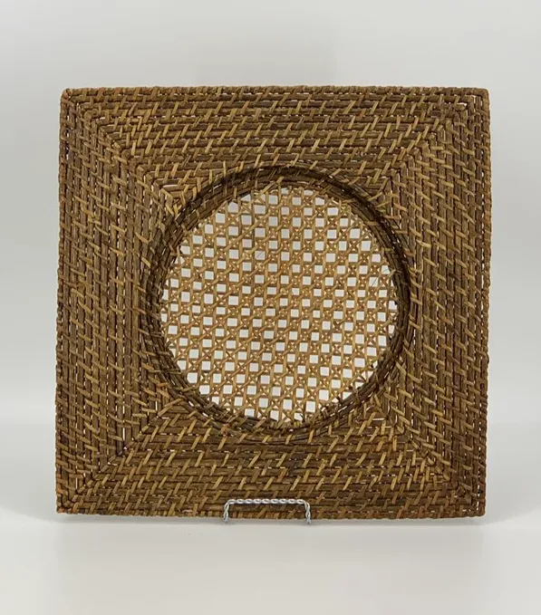 Charger - Rattan 14x14 SQ