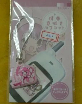 Clamp Chobits Sumomo Mini Phone Strap Figure