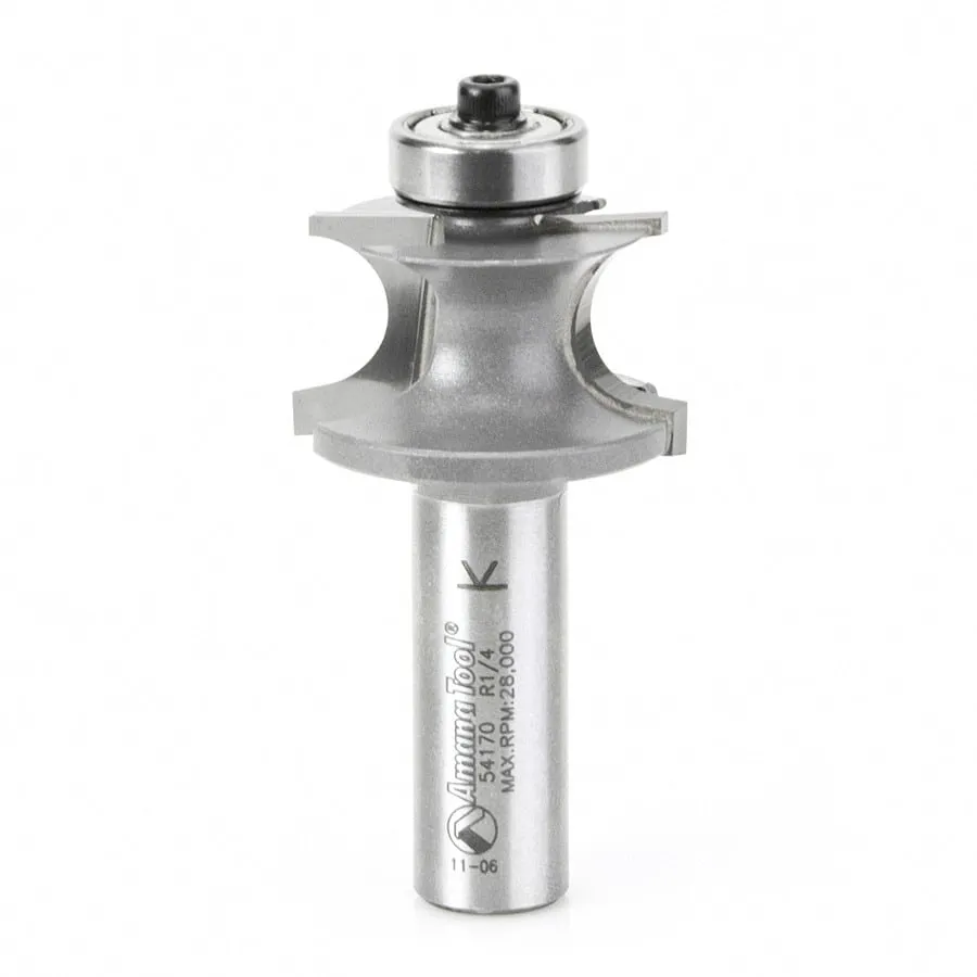 Corner Beading Router Bit | 1⁄4 Radius x 1 1⁄4 Dia x 3⁄4 x 1⁄2"Shank | 54170 | 738685941706