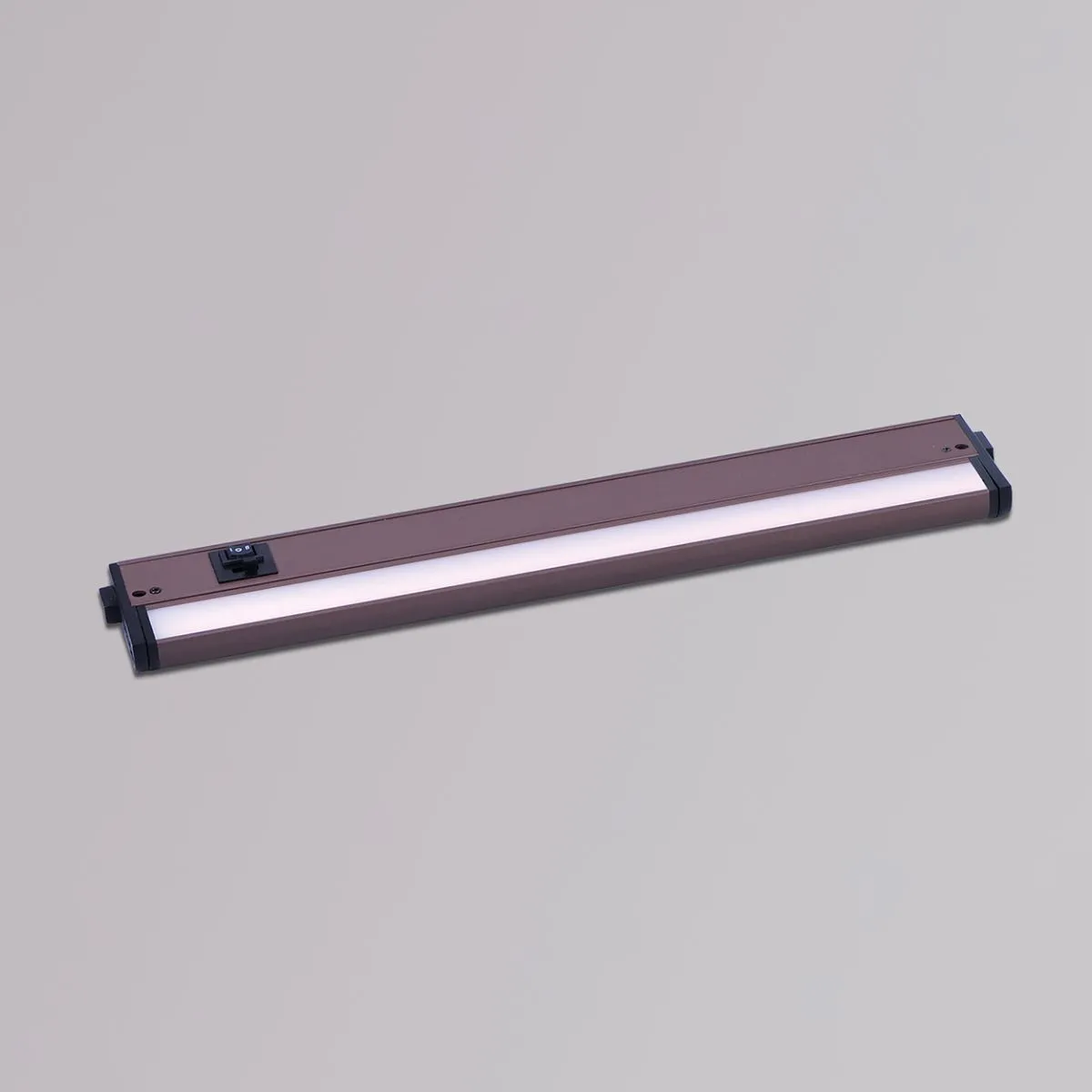 CounterMax 5K 18 Inch LED Under Cabinet Light, 2700K to 5000K, 1200 Lumens, 120V, Bronze