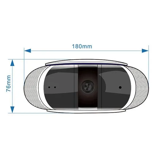 CRONY CS01 1080P Full HD Bluetooth Speaker Camera