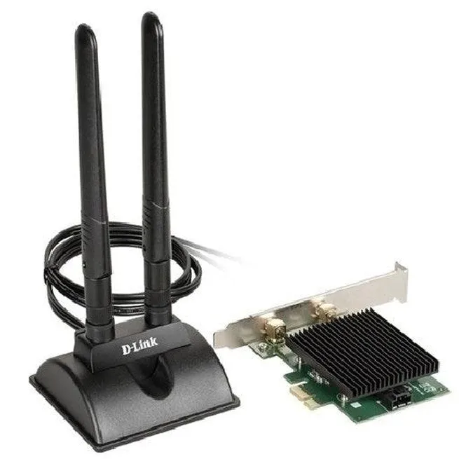 D-Link AX3000 Wi-Fi 6 PCIe Adapter with Bluetooth 5.1