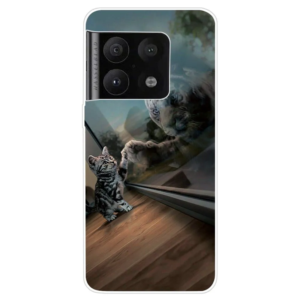 Deco OnePlus 10 Pro case - Cat and Tiger