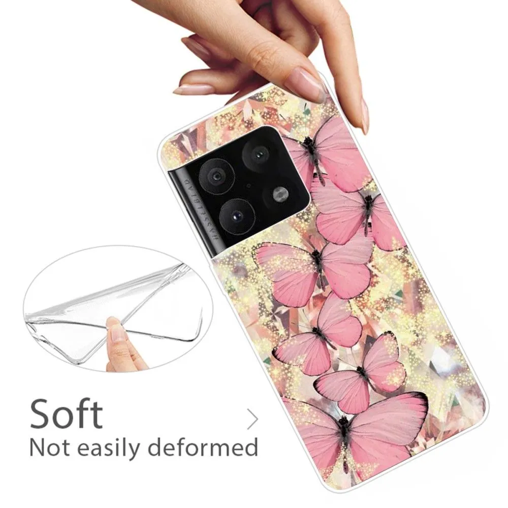 Deco OnePlus 10 Pro case - Pink Butterflies