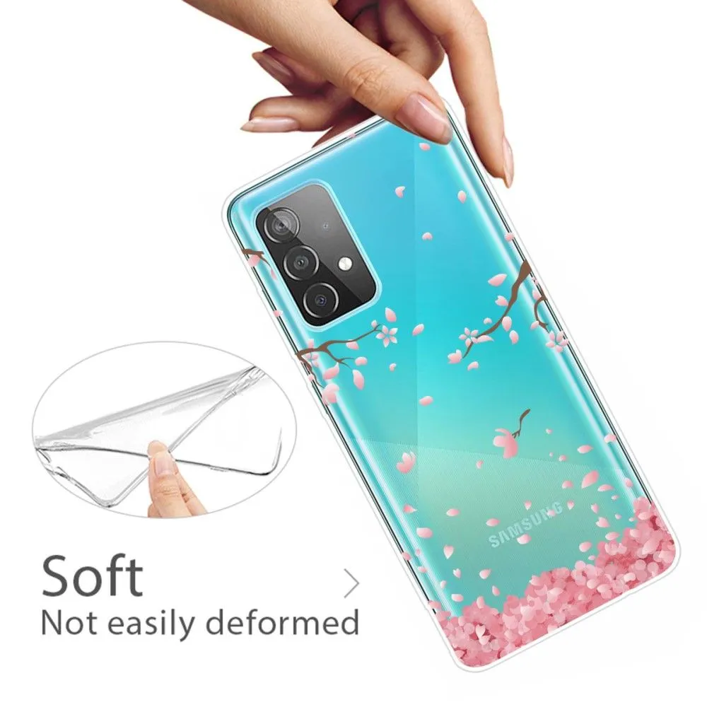 Deco Samsung Galaxy A13 4G case - Falling Flowers