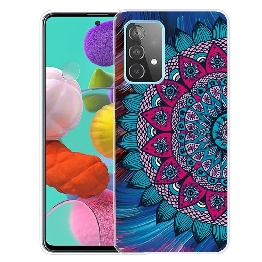 Deco Samsung Galaxy A13 4G case - Mandala Flower